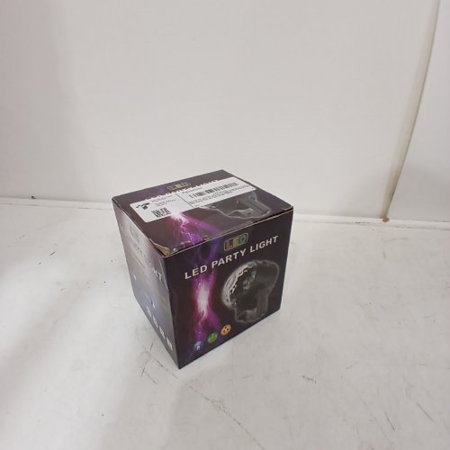 APEOCOSE PARTY LIGHT & SOUND ACTIVATED DISCO BALL WITH REMOTE - 12 MODES - BLACK (MODEL: 468) image 2