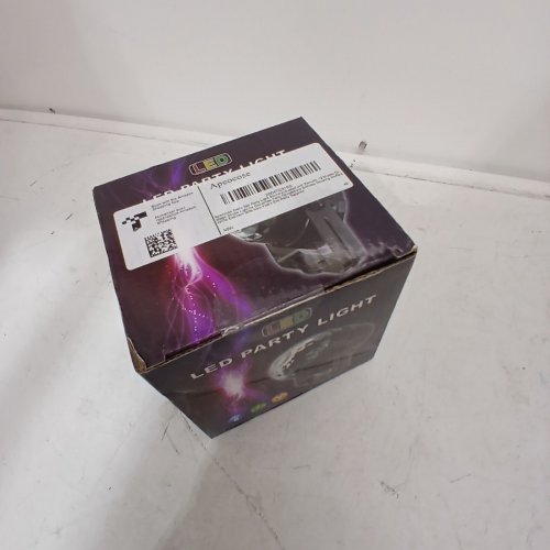 APEOCOSE PARTY LIGHT & SOUND ACTIVATED DISCO BALL WITH REMOTE - 12 MODES - BLACK (MODEL: 468) image 3