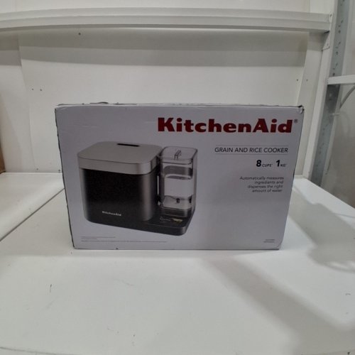 KITCHENAID GRAIN AND RICE COOKER WITH INTEGRATED SCALE AND WATER TANK - 8 CUPS (MODEL: KGC3155BM) image 8