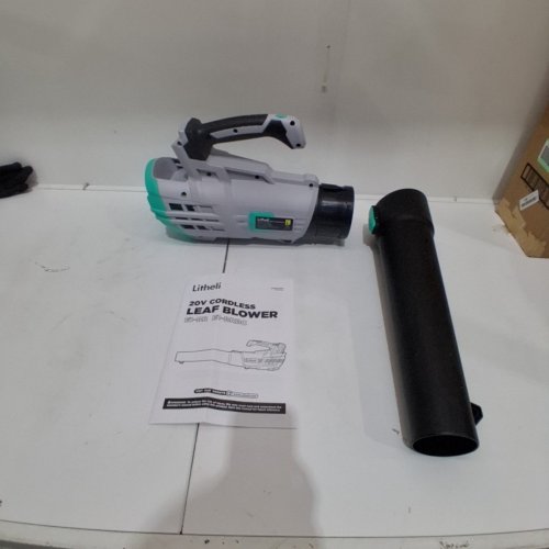LITHELI CORDLESS ELECTRIC LEAF BLOWER (TOOL ONLY) - 20V (MODEL: D07102150) image 2