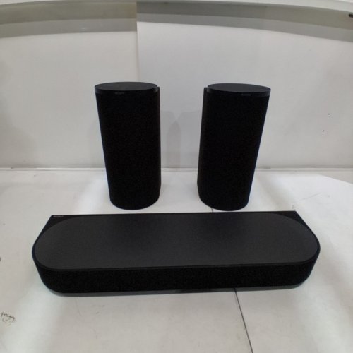 SONY BRAVIA THEATRE TRIO 3-UNIT HOME THEATRE AUDIO | 2 WIRELESS FRONT SPEAKERS AND SOUNDBAR , DOLBY ATMOS & DTS:X SURROUND SOUND | CENTER CHANNEL FOR CLEAR DIALOGUE, 360 SPATIAL SOUND MAPPING - BLACK - (MODEL:HTA8.UC2) image 5