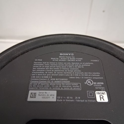 SONY BRAVIA THEATRE TRIO 3-UNIT HOME THEATRE AUDIO | 2 WIRELESS FRONT SPEAKERS AND SOUNDBAR , DOLBY ATMOS & DTS:X SURROUND SOUND | CENTER CHANNEL FOR CLEAR DIALOGUE, 360 SPATIAL SOUND MAPPING - BLACK - (MODEL:HTA8.UC2) image 15