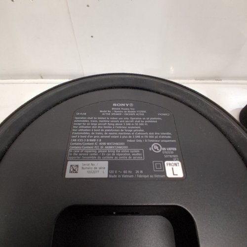 SONY BRAVIA THEATRE TRIO 3-UNIT HOME THEATRE AUDIO | 2 WIRELESS FRONT SPEAKERS AND SOUNDBAR , DOLBY ATMOS & DTS:X SURROUND SOUND | CENTER CHANNEL FOR CLEAR DIALOGUE, 360 SPATIAL SOUND MAPPING - BLACK - (MODEL:HTA8.UC2) image 16