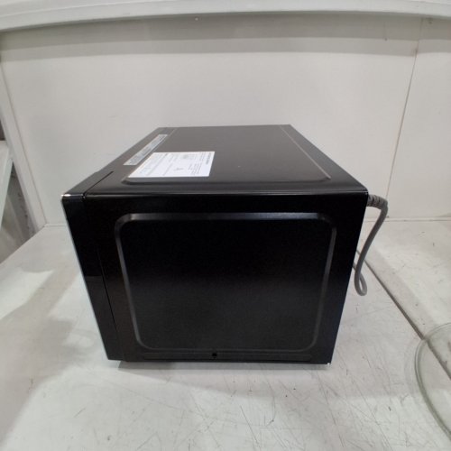BLACK+DECKER STAINLESS STEEL MICROWAVE OVEN WITH PUSH BUTTON DOOR AND CHILD SAFETY LOCK - 900W - 1.1 CU.FT. - BLACK / SILVER (MODEL NO. EM031MB11-P) image 5