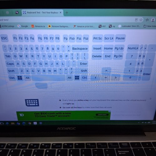 ONN. WIRELESS KEYBOARD - BLACK (MODEL: 100009054) image 2