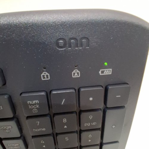 ONN. WIRELESS KEYBOARD - BLACK (MODEL: 100009054) image 3