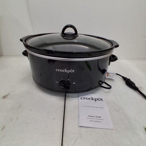 CROCK POT 7-QUART CLASSIC SLOW COOKER - BLACK - (MODEL: SCV700B-CN / 2162615) image 3