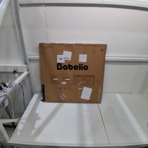 BABELIO 2-IN-1 EASY SWING AUTO CLOSE BABY/DOG GATE FOR STAIRS - 26" - 43" X 28" - WHITE (MODEL: BEBAM17) image 4