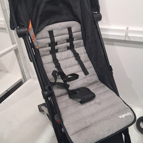 SUMMER BY INGENUITY 3DQUICKCLOSE CS+ COMPACT ONE TOUCH FOLDING STROLLER - 50LBS MAX/CAP - GREY / BLACK (MODEL: 31900-090) image 3