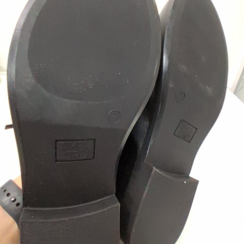 WOMEN'S TIME AND TRU LOAFERS - 7 - BLACK image 3