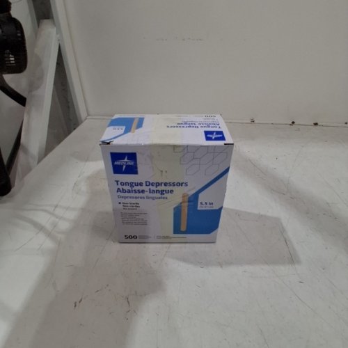 500PK MEDLINE NON-STERILE TONGUE DEPRESSORS - 5.5" - NATURAL WOOD (MODEL: MDS202070) image 4