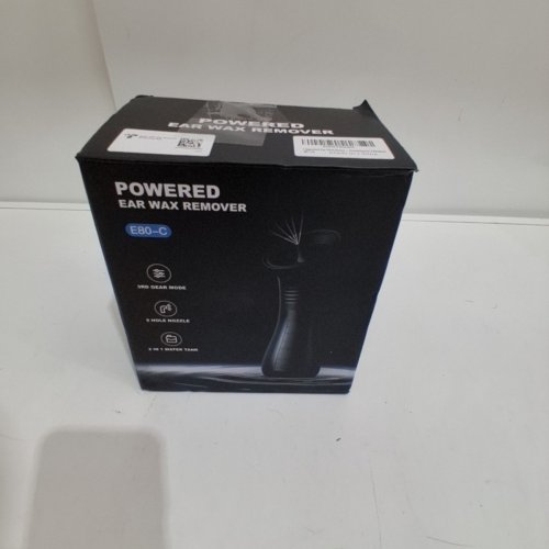 EAR WAX REMOVAL WITH LED DISPLAY WITH 3 PRESSURE MODES - BLACK (MODEL: E80-C) image 5