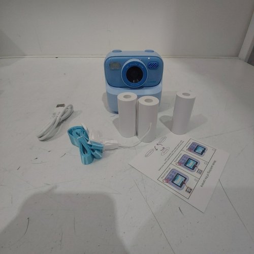 KID'S DIGITAL TOY CAMERA WITH INSTANT PRINT PHOTO & 1080P HD VIDEO - BLUE (MODEL: P79) image 3