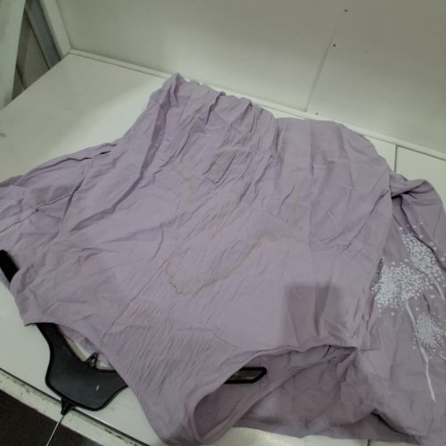 WOMEN'S SUMMER SLEEVELESS COTTON LINEN LONG DRESS - 5XL - LIGHT PURPLE image 3