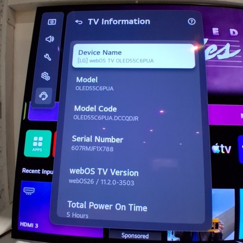 LG OLED EVO AI C6 4 K SMART TV - 55" (MODEL: OLED55C6PUA) image 14