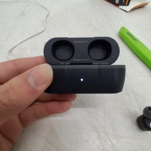 SKULLCANDY JIB TRUE 2 WIRELESS BLUETOOTH EARBUDS WITH MICROPHONE AND CHARGING CASE - 33 HOUR BATTERY, WATER & DUST-RESISTANT - BLACK (MODEL: S1JTW) image 2
