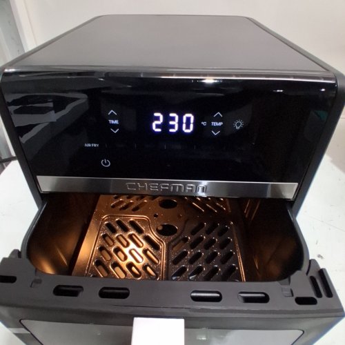 CHEFMAN TURBOFRY XL AIR FRYER - 8.5L/9QT - BLACK (MODEL:1909211/RJ38-9TW-V2) image 2