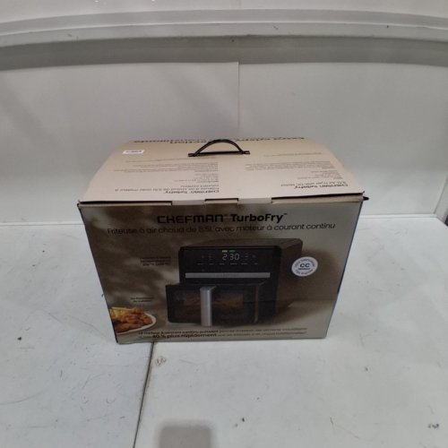 CHEFMAN TURBOFRY XL AIR FRYER - 8.5L/9QT - BLACK (MODEL:1909211/RJ38-9TW-V2) image 5