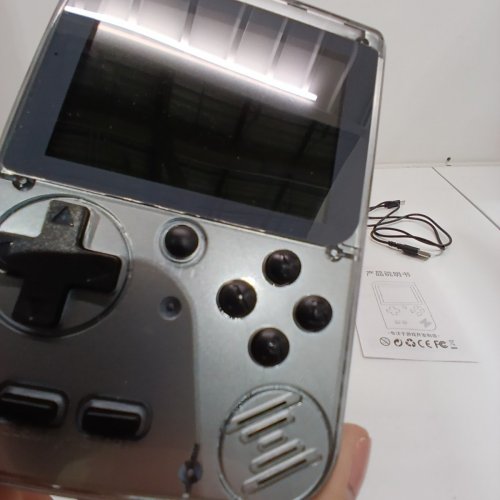 RETRO MINI HANDHELD GAME PLAYER CONSOLE - SILVER image 4