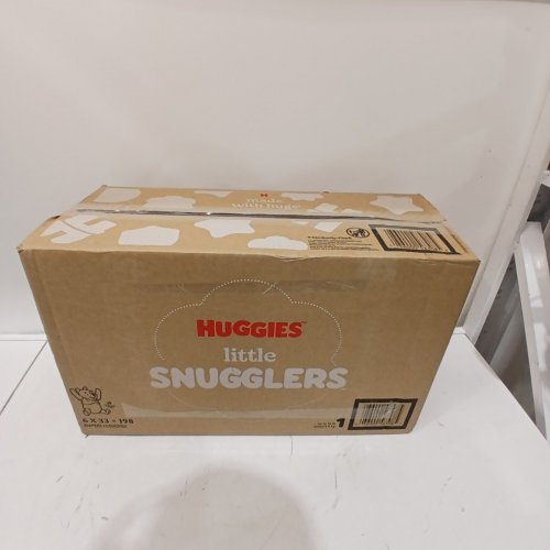 198pk DISNEY HUGGIES LITTLE SNUGGLERS DISPOSABLE BABY DIAPERS - SIZE 1 image 3