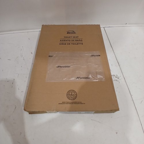 BEMIS SLOW-CLOSE ELONGATED TOILET SEAT - 19" X 14.3" - BISCUIT/LINEN (MODEL: 7300SLEC 346) image 3