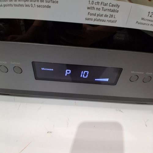 PANASONIC COUNTERTOP MICROWAVE OVEN WITH GENIUS SENSOR 2.0 - 11 MODES, 1200W - 1.0 CUBIC FT - METALLIC GREY (MODEL: NN-SF57RMC) image 2