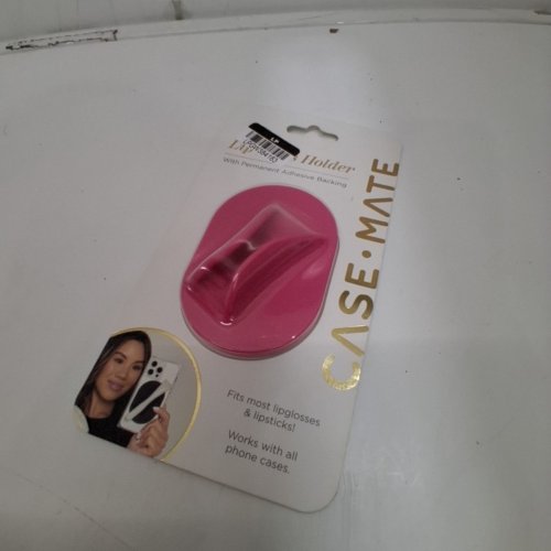 CASE MATE ADHESIVE SILICONE LIP GLOSS HOLDER - UNIVERSAL - FUCHSIA image 2
