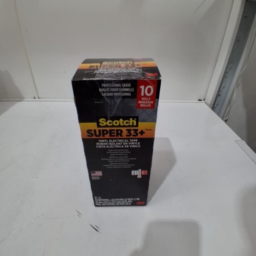 6PK 3M SCOTCH SUPER 33+ VINYL ELECTRICAL TAPE - 3/4" - BLACK image 4