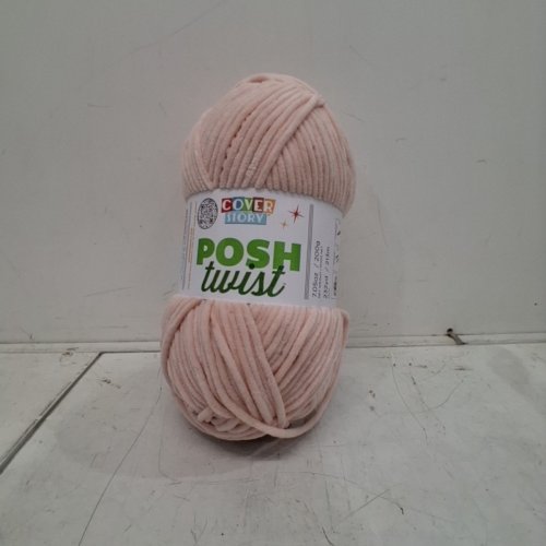 LIONBRAND COVER STORY POSH TWIST YARN - 200G - STRAWBERRY SHORTCAKE / PINK image 2