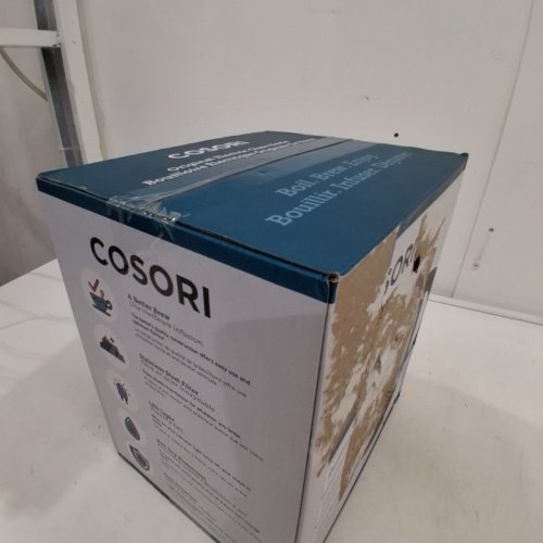 COSORI ORIGINAL CORDLESS GLASS KETTLE - 1.7L - STAINLESS STEEL (MODEL: GK172-CO) image 3