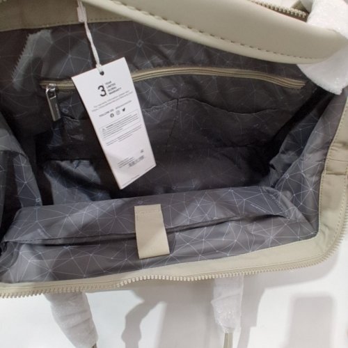 SAMSONITE COMPANION WEEKENDER BAG WITH DETACHABLE PADDED SHOULDER STRAP - 14" - LIMESTONE GREY (MODEL: 157791-D733) image 4