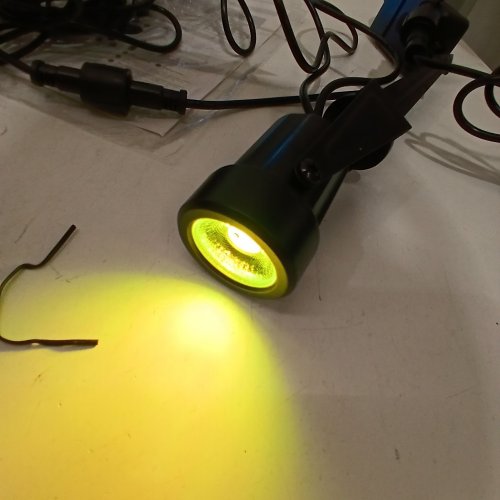 8PK BANORD OUTDOOR LANDSCAPE SPOT LIGHTING WITH REMOTE - RGBW COLOUR CHANGING, DUSK-TO-DAWN SENSOR, IP65 WATERPROOF - BLACK image 2