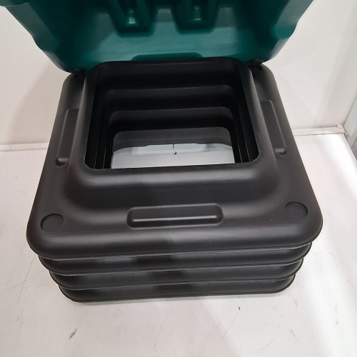 5PC YES4ALL ADJUSTABLE STEP 4 LIFTS AEROBIC PLATFORM - 4"-6''-8''-10''-12" - BLACK/GREEN - (MODEL: Q5HV) image 3