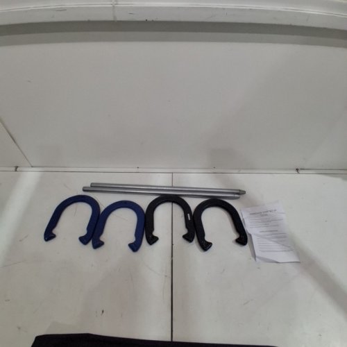 TRADEMARK INNOVATIONS PRO HORSESHOE SET WITH CARRY CASE - BLUE/BLACK (MODEL: HSHOE-BUBLK) image 3