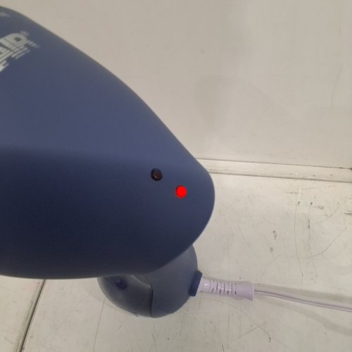 CONAIR EXTREME STEAM POWERFUL FABRIC STEAMER WITH BRISTLE BRUSH ATTACHMENT - 1200W - 2 HEAT SETTING FOR ALL FABRICS - NAVY BLUE - (MODEL: GS13C) image 2
