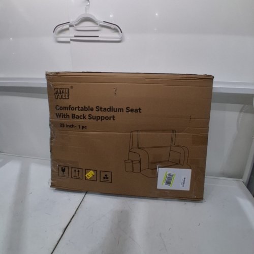 YEYEEYYEE WIDE STADIUM SEATS WITH BACK SUPPORT - 25" - BLUE image 3