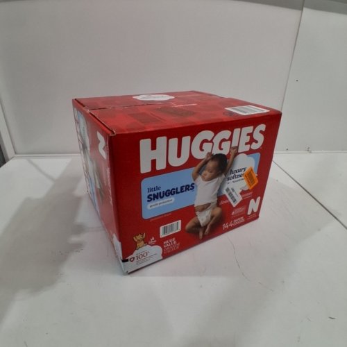144PK HUGGIES DISNEY BABY LITTLE SNUGGLERS BABY DIAPERS - SIZE NEWBORN (UP TO 10LB) - DISNEY WINNIE THE POOH (MODEL: 55737) image 2