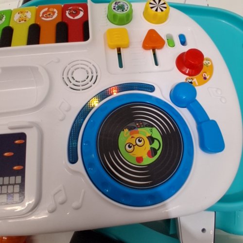 BABY EINSTEIN MUSICAL MIX 'N ROLL 4-IN-1 WALKER AND TABLE (MODEL: 12045) image 2