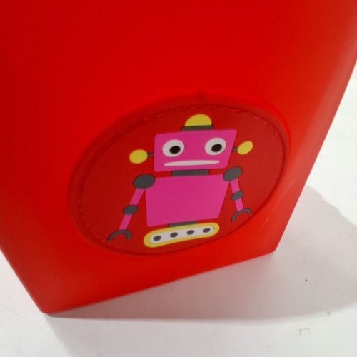 GISEO POP-IT FIDGET CARRY CADDY/TOTE BAG FOR TONIES - 9" - RED image 4