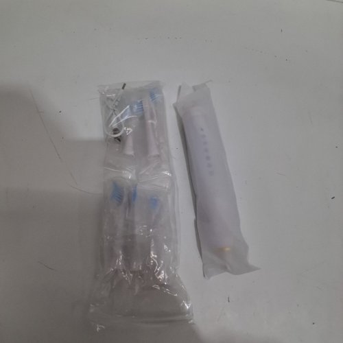 SONIC ELECTRIC TOOTHBRUSH WITH 6 REPLACEABLE BRUSHES - 3.7V 1W 500MAH - WHITE image 2