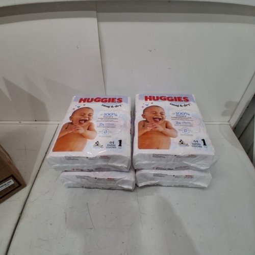 256PK HUGGIES SNUG AND DRY DIAPERS WITH TRIPLE LAYER PROTECTION - SIZE 1 - MICKEY MOUSE (MODEL: 5640902) image 2