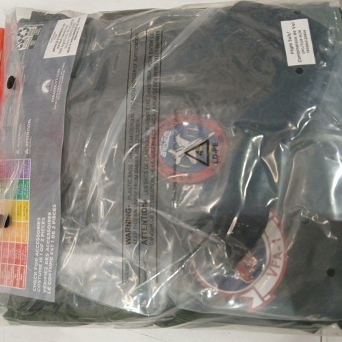 2PC RUBIES TOP GUN MAVERICK COSTUME - MEDIUM - GREEN - (MODEL:702099) image 2