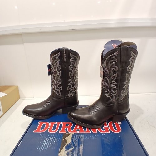 WOMEN'S DURANGO SHYLOH WESTERN BOOT - SIZE 8 - BLACK (STYLE: DRD0474) image 6