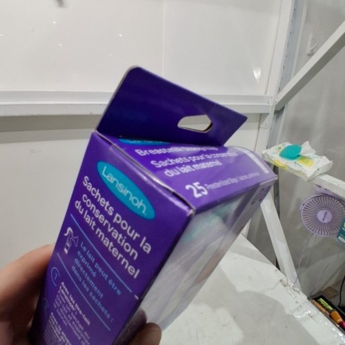 25PK LANSINOH PRE-STERILIZED BREASTMILK STORAGE BAGS - 6 OZ. EACH (MODEL: 44677-0204-20) image 3