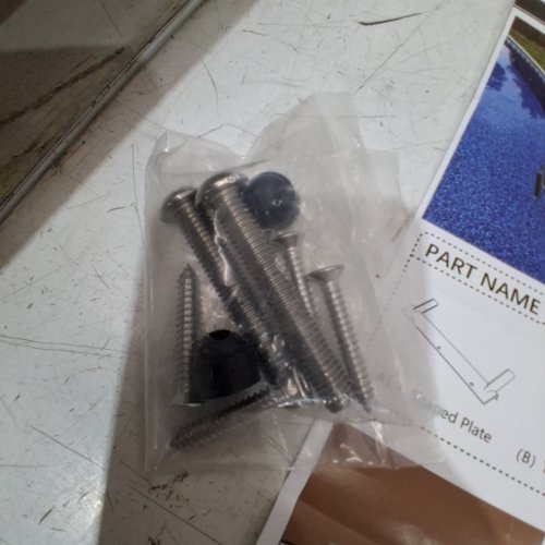 STAINLESS STEEL IN-BOARD 3-STEP FOLDING TELESCOPING BOAT/POOL LADDER image 4