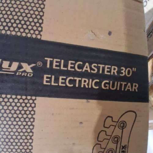 LYX PRO ELECTRIC GUITAR - 30" - BLACK (STYLE: TELECASTER) image 2