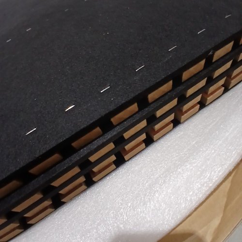 4PK ART3D ACOUSTIC WALL PANELING SLAT WALL CLADDING SIDING BOARD - 23.6" X 47.2" image 3