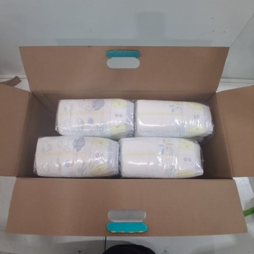 100PK PAMPERS SWADDLERS 100% LEAKPROOF DISPOSABLE BABY DIAPERS - SIZE 5 image 2