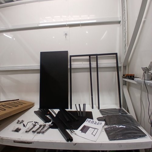 PAMRAY COMPUTER DESK WITH 4 DRAWERS - 32" - BLACK image 2