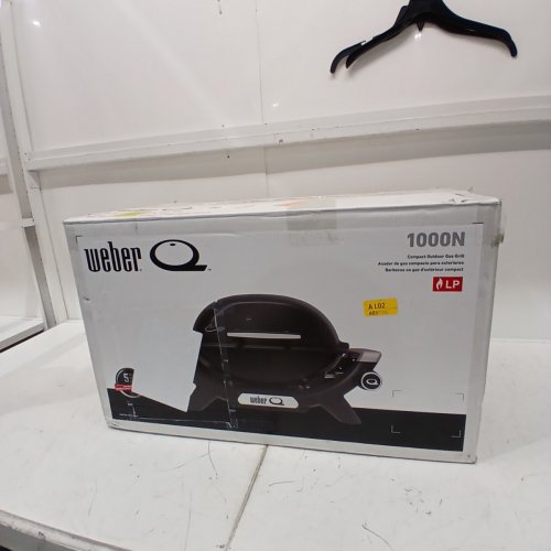 WEBER COMPACT Q SERIES OUTDOOR GAS GRILL - 27" - BLACK - (MODEL:Q1000N) image 5